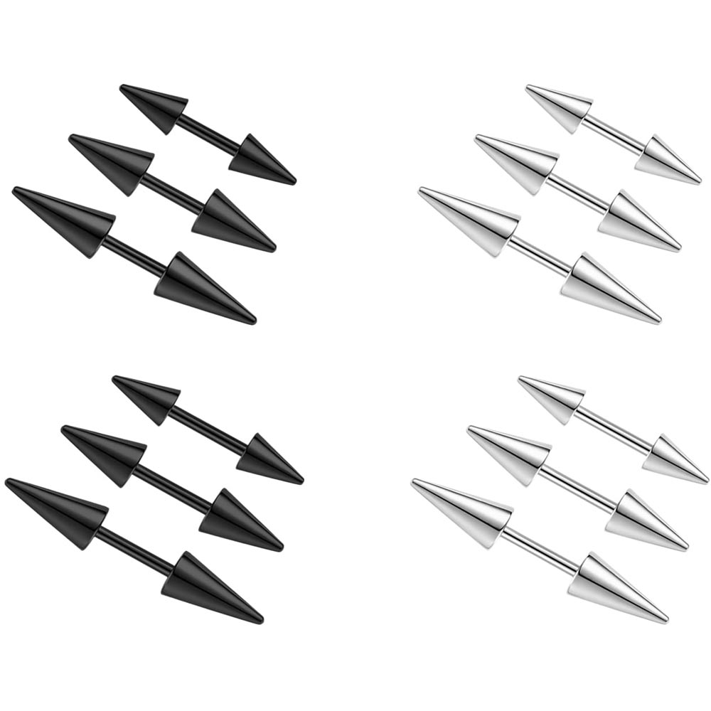 2Pcs 16G Spike Eyebrow Piercin - Eyebrow Curved Barbell recensione e prezzo
