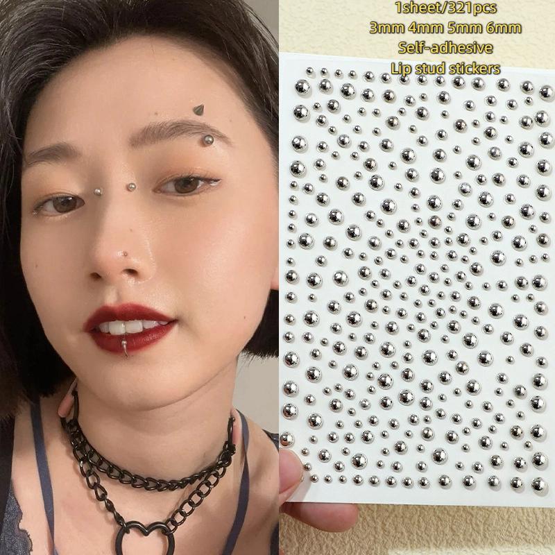 321pcs Non Piercing Lip Studs  - Body Jewelry Piercing recensione e prezzo
