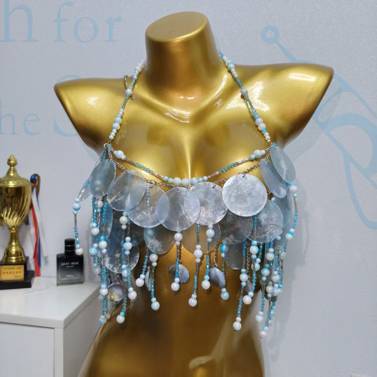 Handmade Sparkly Mermaid Top C - Body Jewelry Sale recensione e prezzo