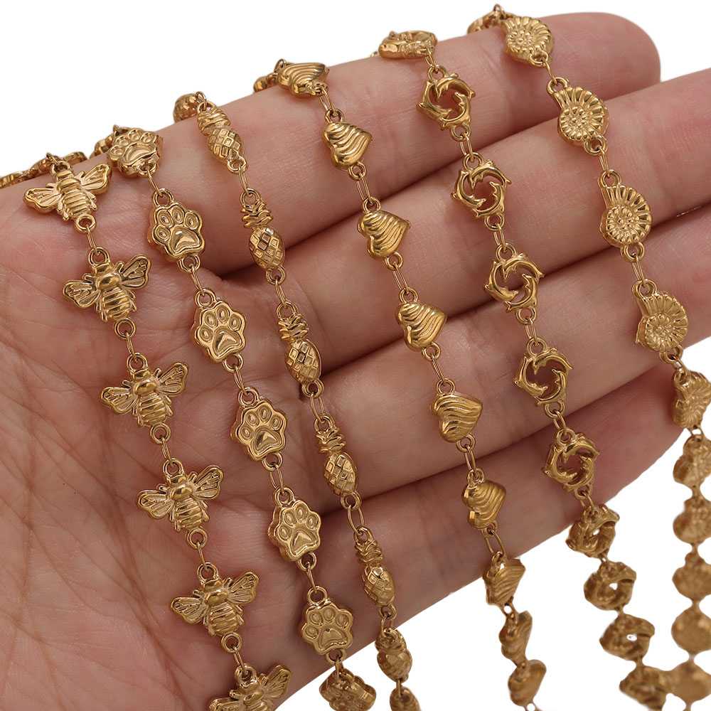 1M PVD Gold Stainless Steel He - Body Jewelry Wholesale recensione e prezzo
