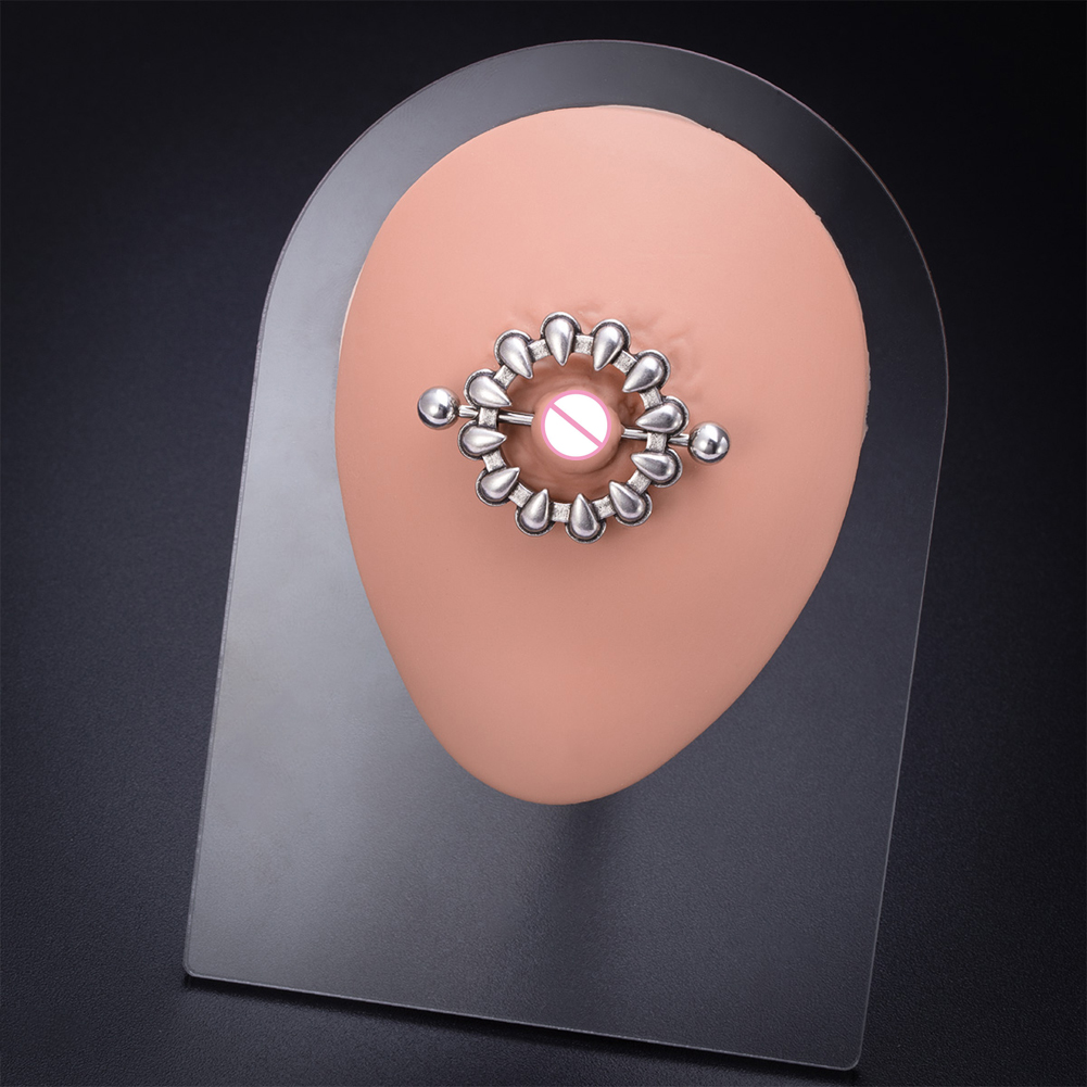 1pc Silicone Human Mouth Nose  - Body Jewelry Holder recensione e prezzo