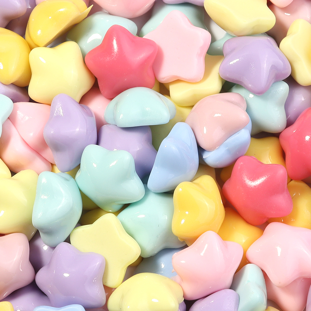 50pcs/lot 16mm Colorful Star R - Star Flat Back recensione e prezzo