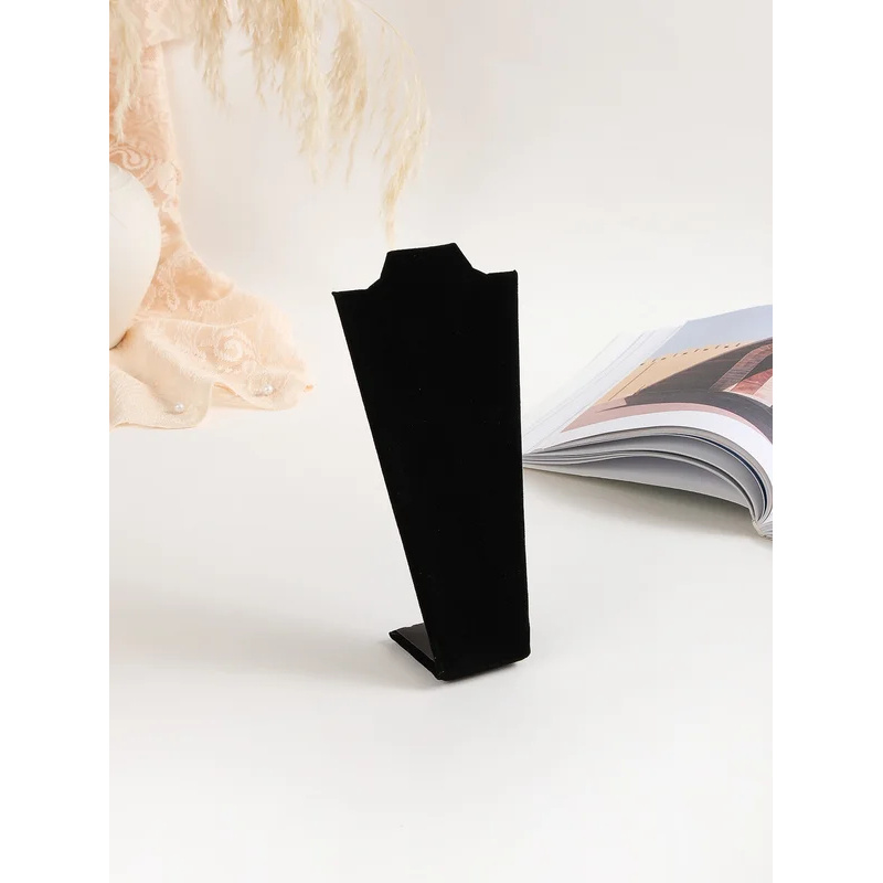 Velvet Necklace Display Stand, - Body Jewelry Holder recensione e prezzo