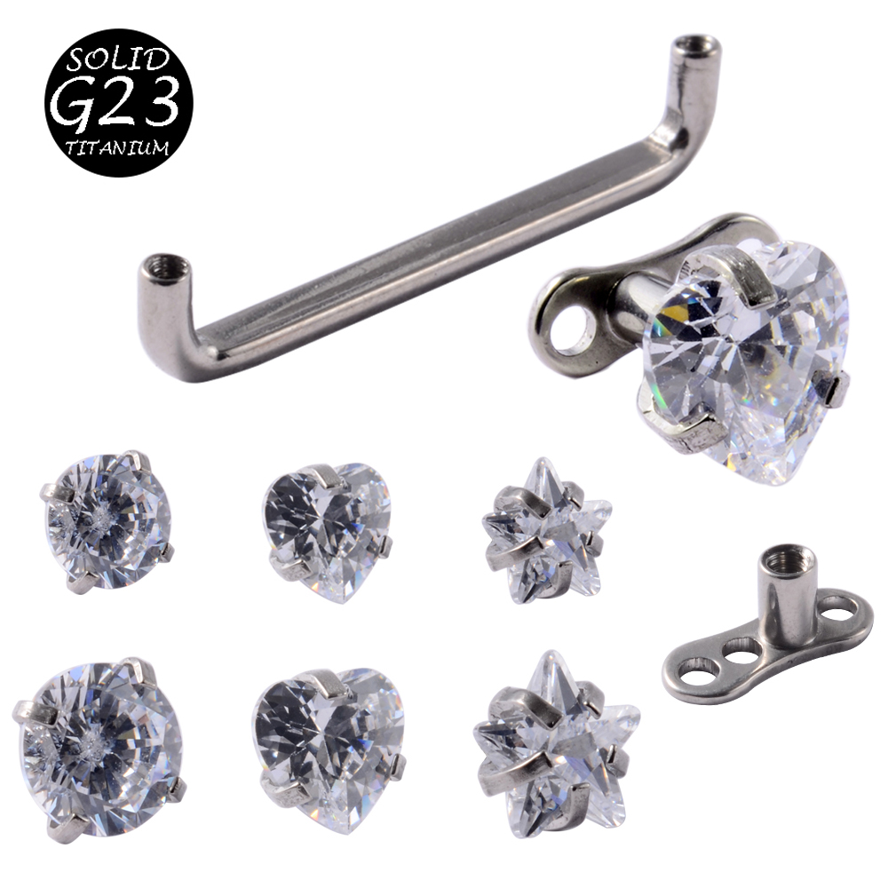1Peice G23 Titanium Dermal Anc - Body Jewelry Dermal recensione e prezzo