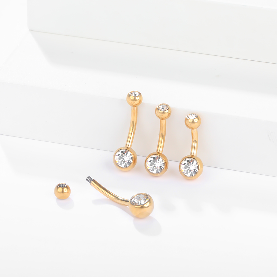 10Pcs/lot G23 Titanium Belly B - Belly Bar Titanium recensione e prezzo
