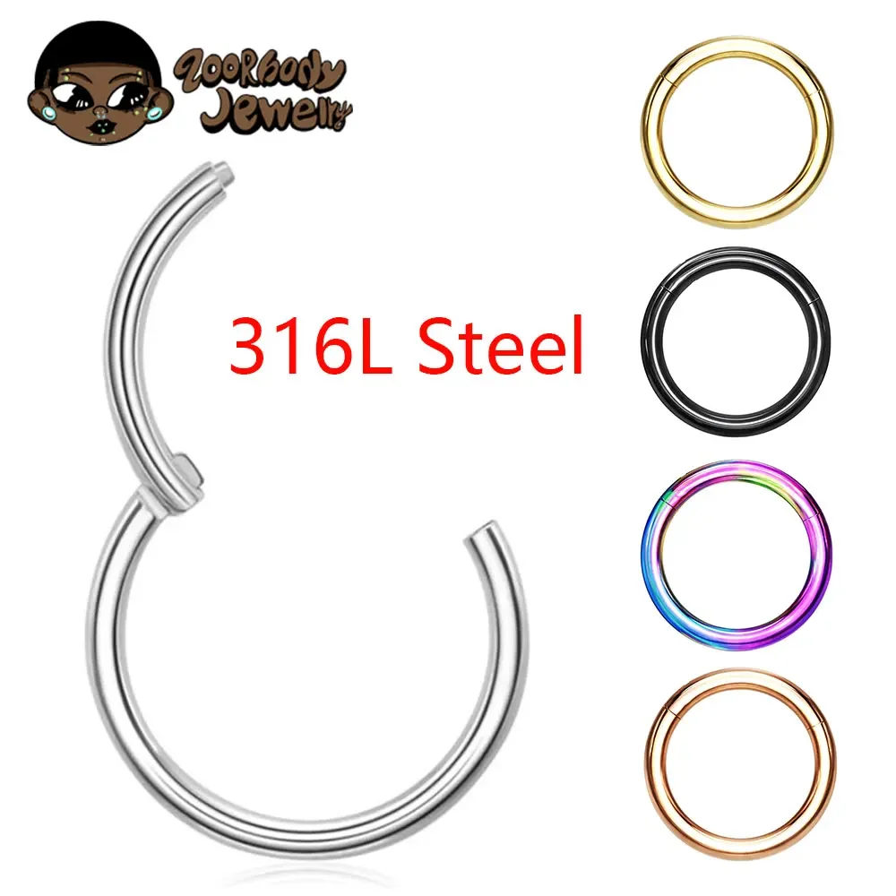 10Pcs 316L Stainless Steel Nos - Body Piercing Quality Jewelry recensione e prezzo