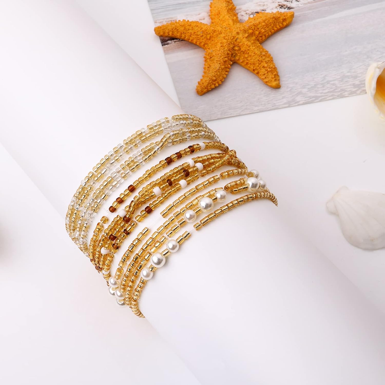 Waist Beads for Women Belly Be - Body Jewelry Sale recensione e prezzo