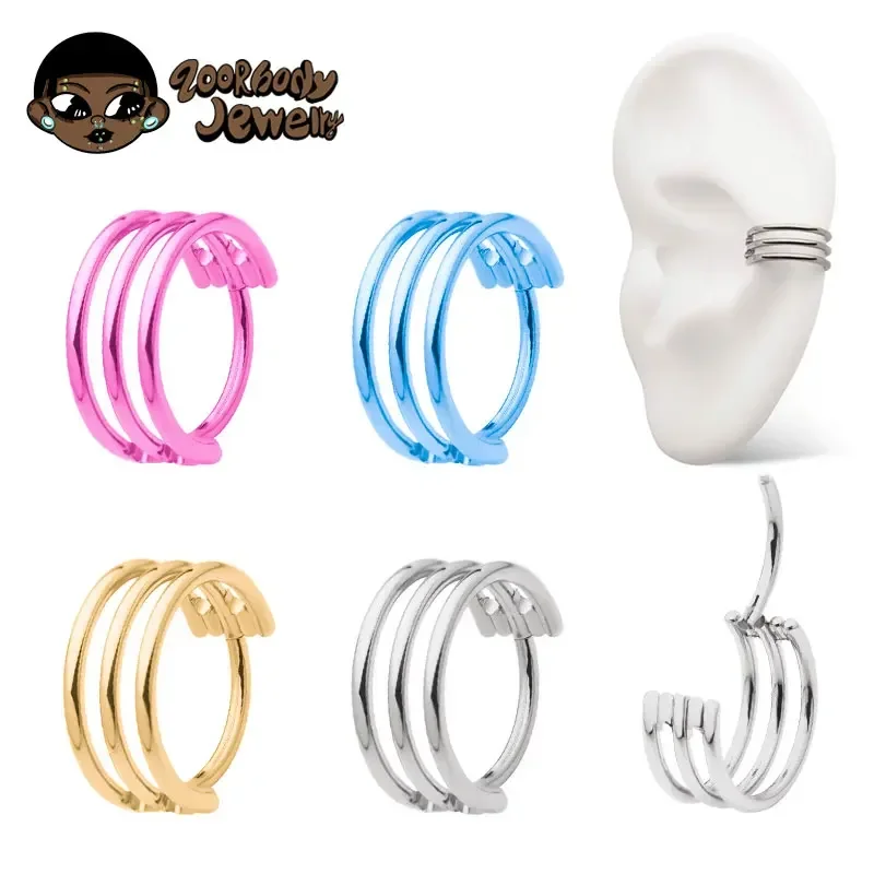 G23 Titanium Three Layer Hollo - Body Piercing Quality Jewelry recensione e prezzo