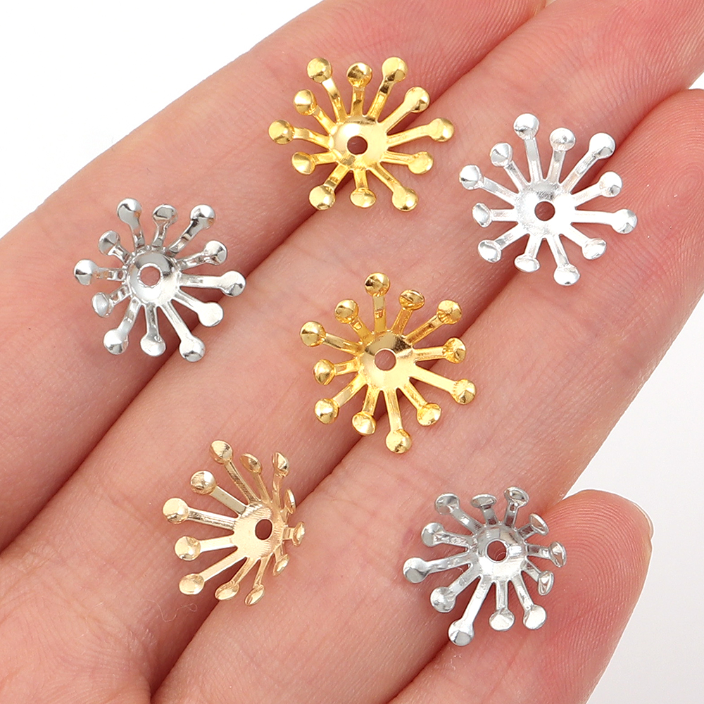 100Pcs Diameter 13MM Gold Colo - Body Jewelry Wholesale recensione e prezzo