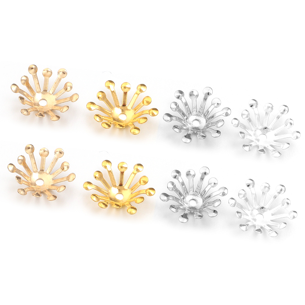 100Pcs Diameter 13MM Gold Colo - Body Jewelry Wholesale recensione e prezzo