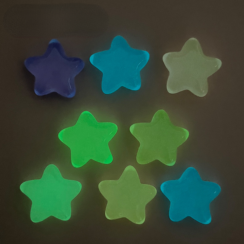 10pcs Fluorescent Five-pointed - Star Flat Back recensione e prezzo