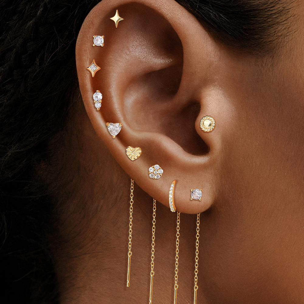 AIDE 925 Sterling Silver Star/ - Star Flat Back recensione e prezzo