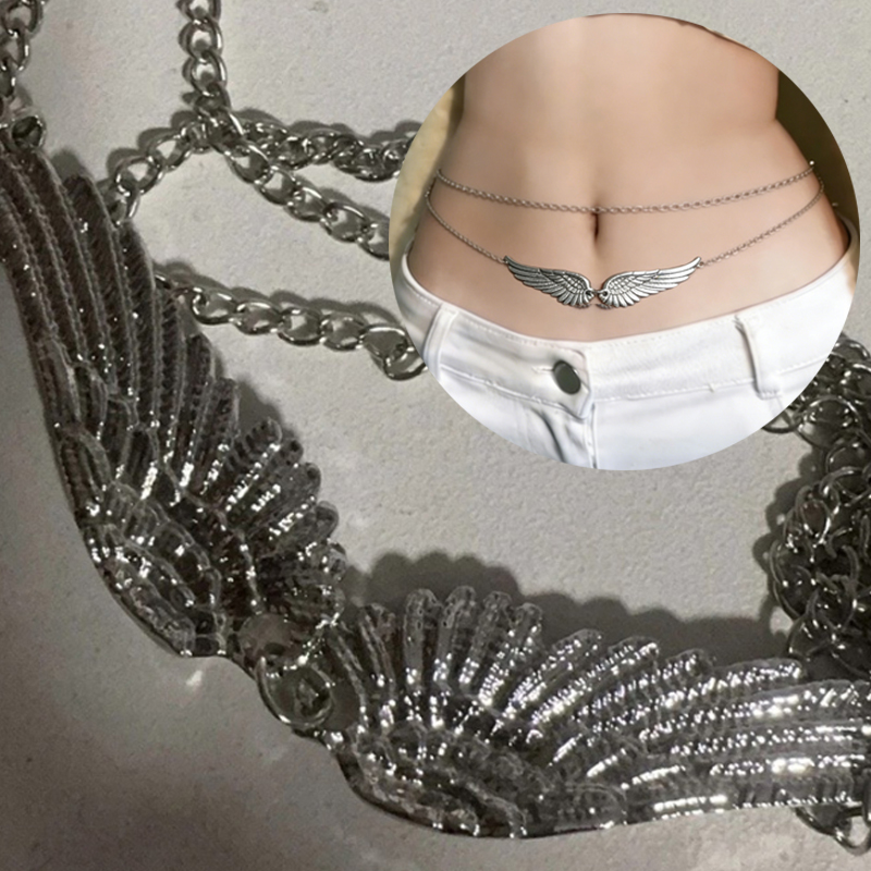 Double Layer Wings Angel Waist - Body Jewelry Women recensione e prezzo