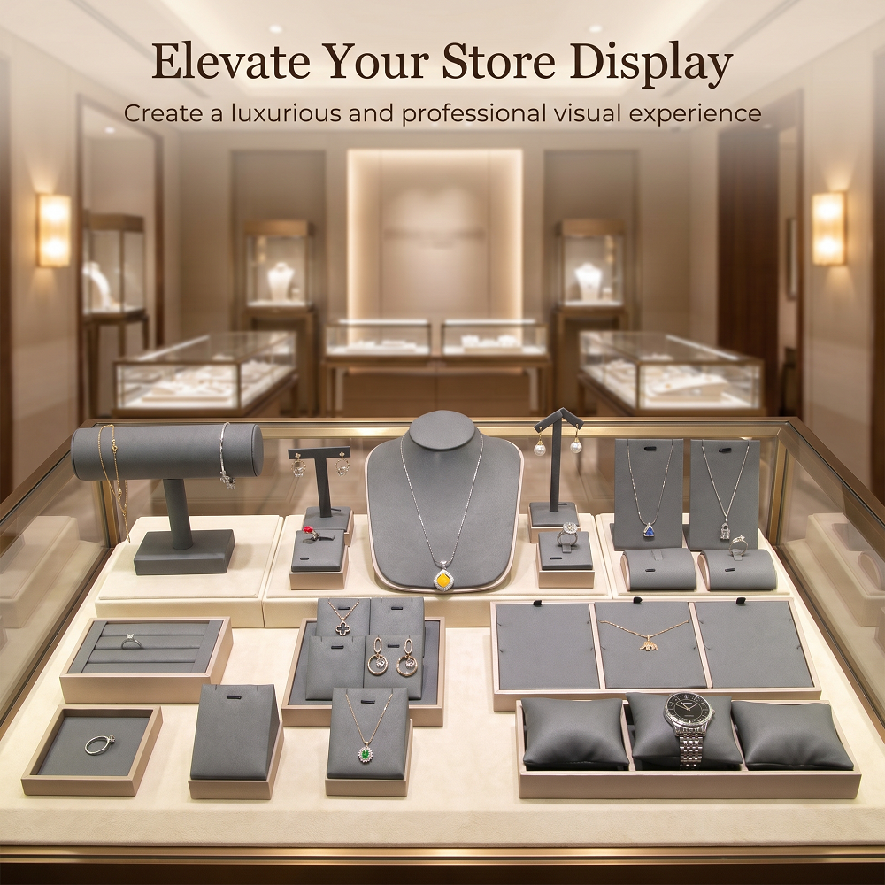 Microfiber Jewelry Display Set - Body Jewelry Holder recensione e prezzo