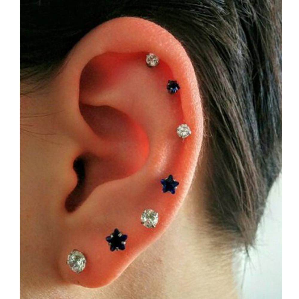 16G Push In Threadless Flat Ba - Star Flat Back recensione e prezzo