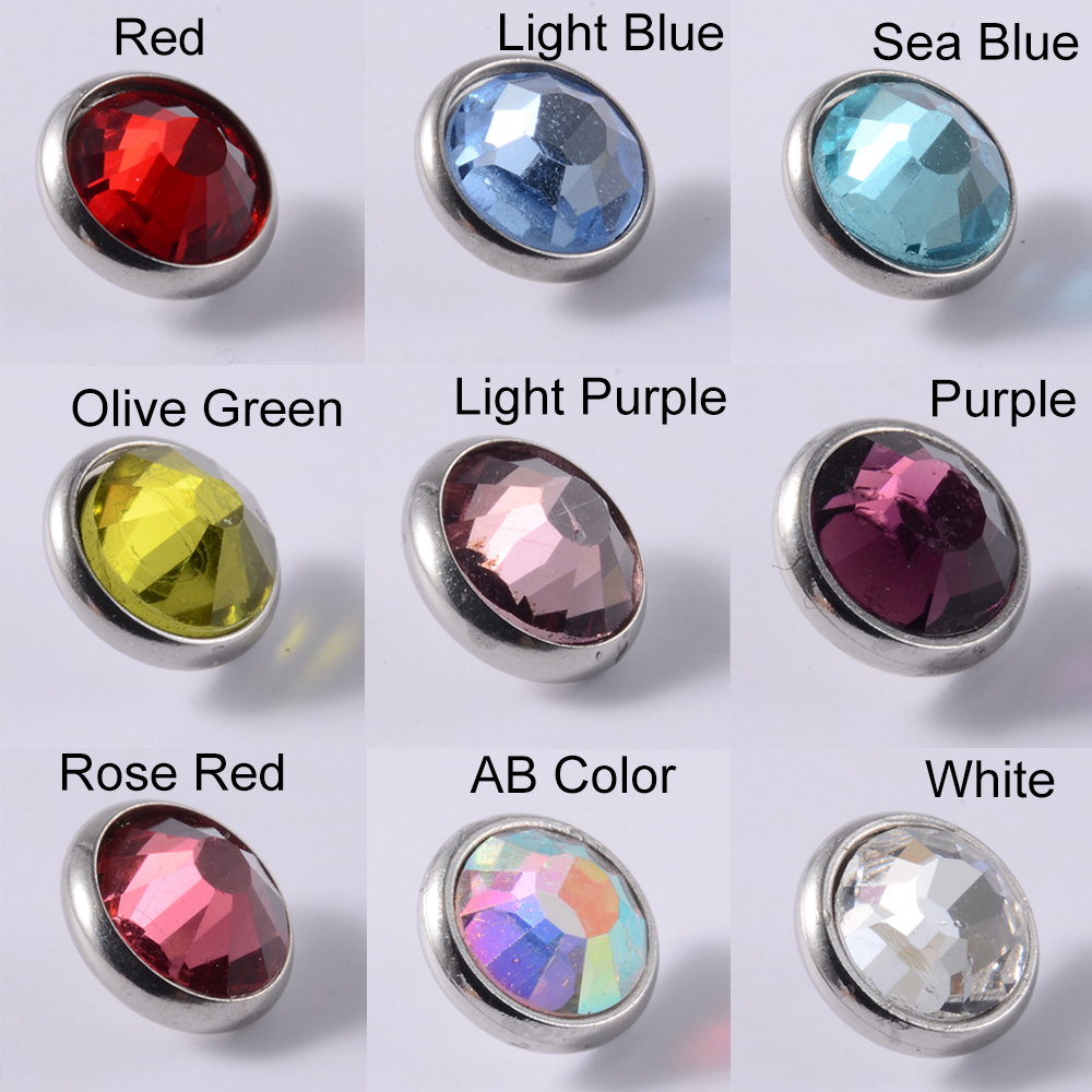 9PCS-1PC Surgical Steel Skin D - Body Jewelry Dermal recensione e prezzo