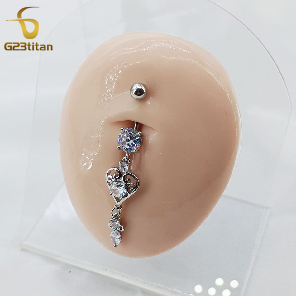 G23Titan Trendy Bohemia Heart  - Belly Bar Titanium recensione e prezzo