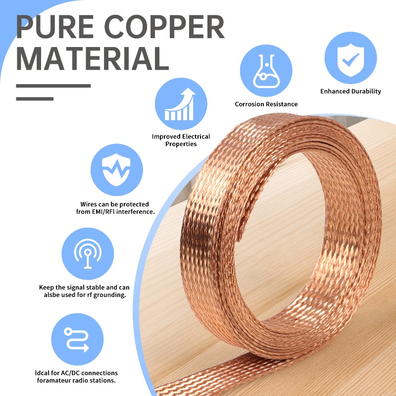 2/5/10m Copper Braided Sleeve  - Body Jewelry 4 U recensione e prezzo