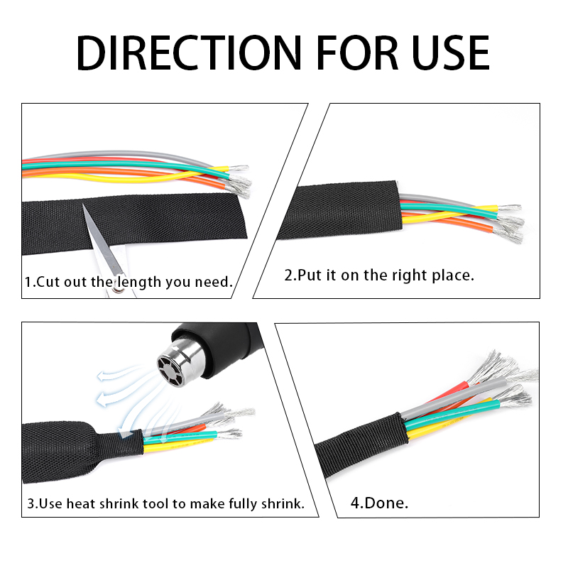 PET Braided Cable Sleeve Heat  - Body Jewelry 4 U recensione e prezzo