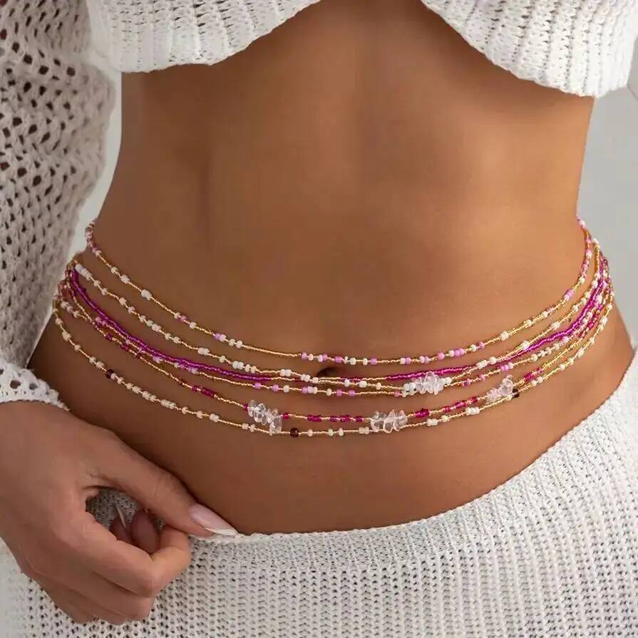 SHIXIN 6Pcs/Set Boho Colorful  - Body Jewelry Women recensione e prezzo